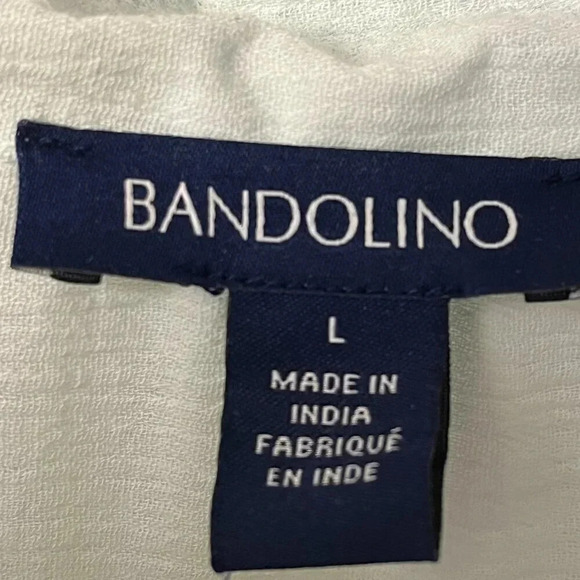 Women’s Bandolino Button Down Top Size Large - Picture 3 of 7